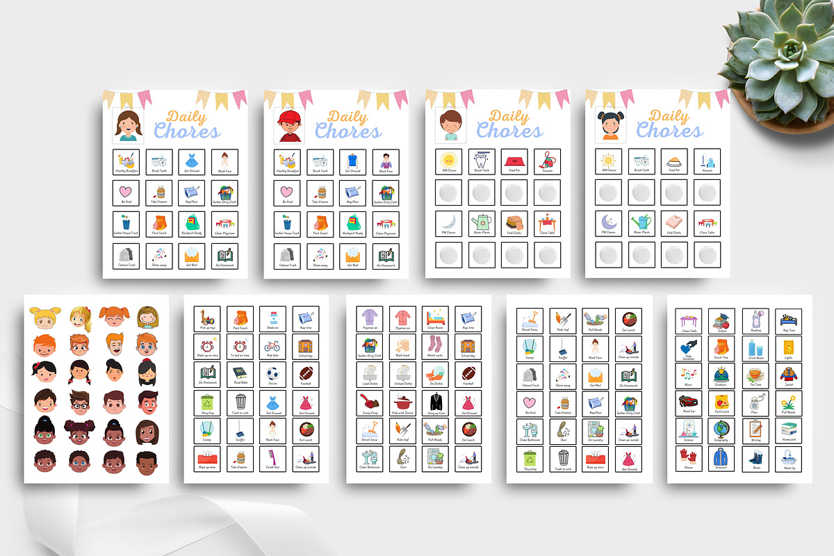 Editable Canva Kids Chora Chart Icon, a Stationery Template by Ultimate Template Shop (Photo 5 of 5)