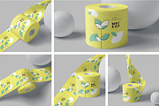 Toilet Paper Mockups, an Advertising Mockup by megostudi0 (Thumbnail 1 of 7)