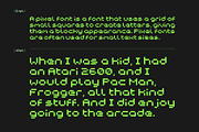 Astrea ALT - 8 Bit Pixel Game Font, a Sans Serif Font by Studio Siv (Thumbnail 6 of 6)