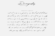 Diragades | Signature Script, a Script Font by Mozyen Studio (Thumbnail 9 of 10)