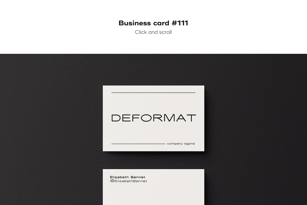 Business Card Logo Template Bundle, a Product Mockup by FoundImages (Photo 124 of 163)