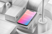 iPhone X Creative Mockups Set, an iPhone Mockup by As Good As Possible (Thumbnail 6 of 16)