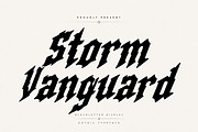 Storm Vanguard, a Blackletter Font by Wow Magic (Thumbnail 3 of 5)