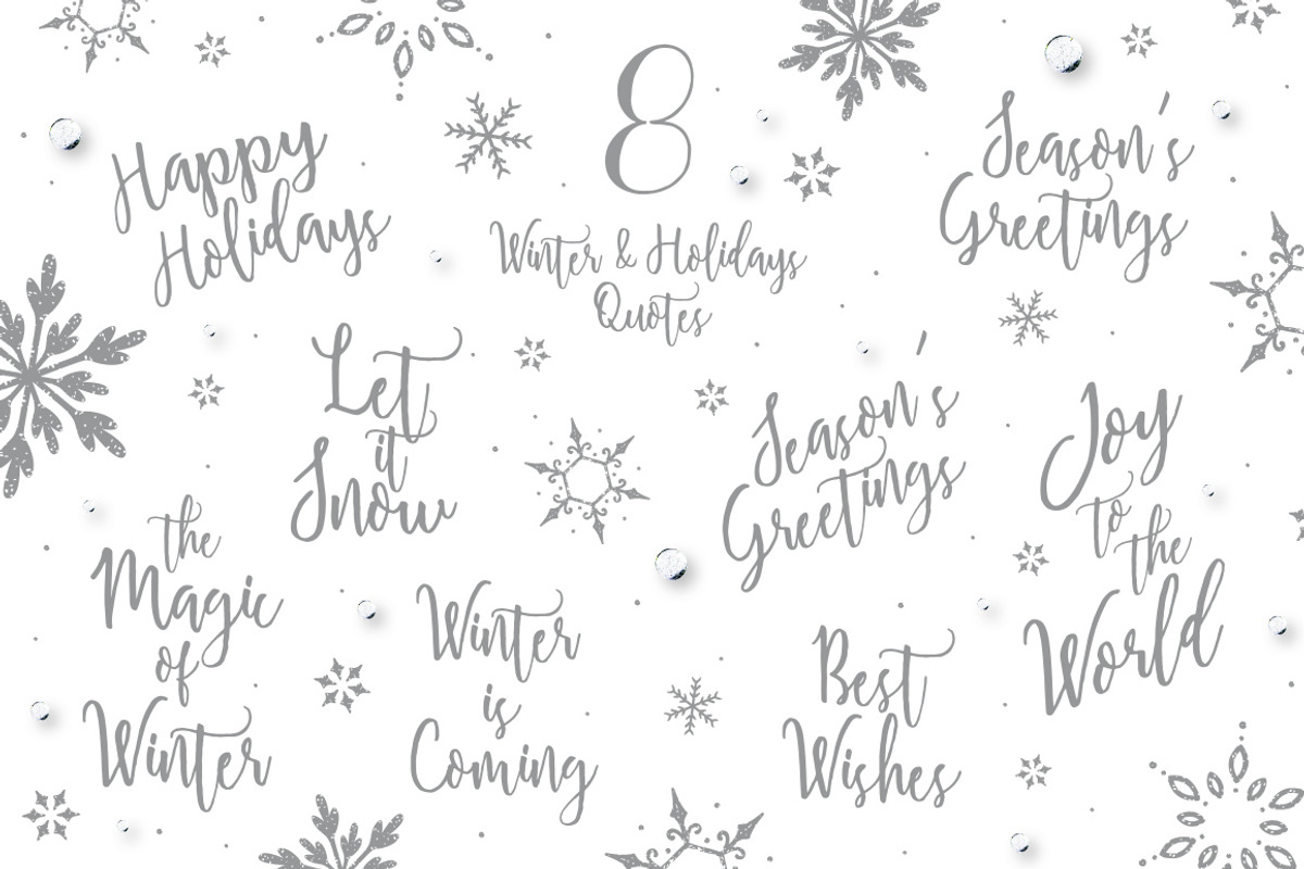 UPDATED Snowflakes Winter Kisses, an Illustration by Euonia Meraki (Photo 4 of 13)