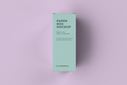Paper Box Mockup - 8 views, a Packaging Mockup by Illusiongraphic (Thumbnail 8 of 21)