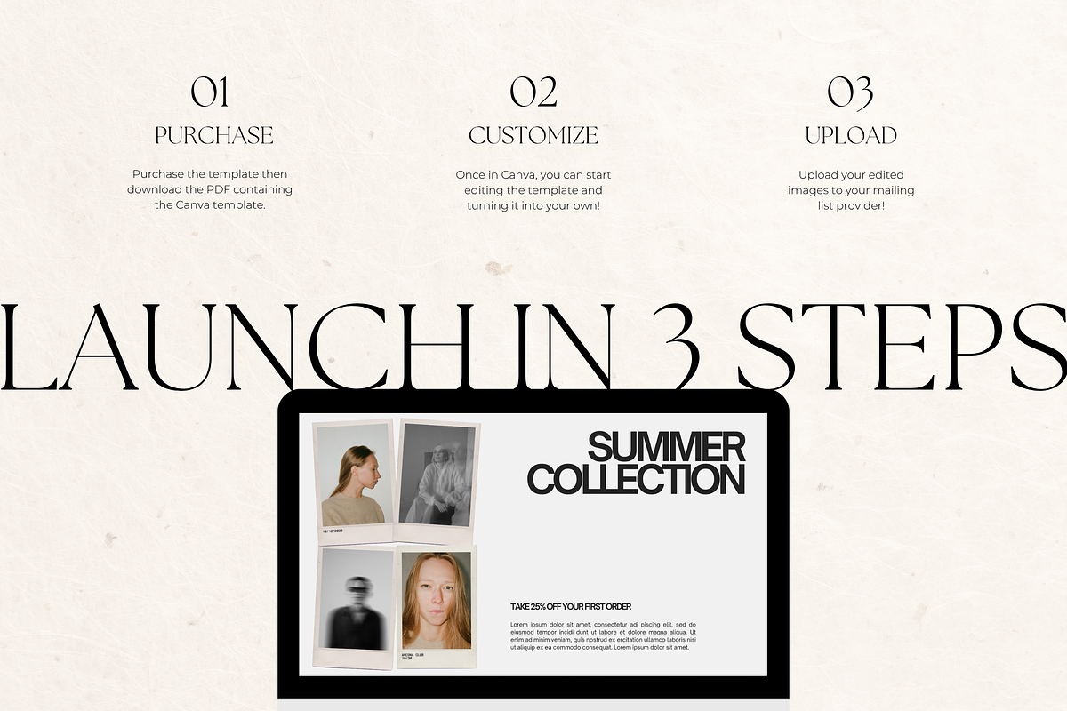 Email Marketing Newsletter Template, an Email Template by Branding Babe Co. (Photo 10 of 10)