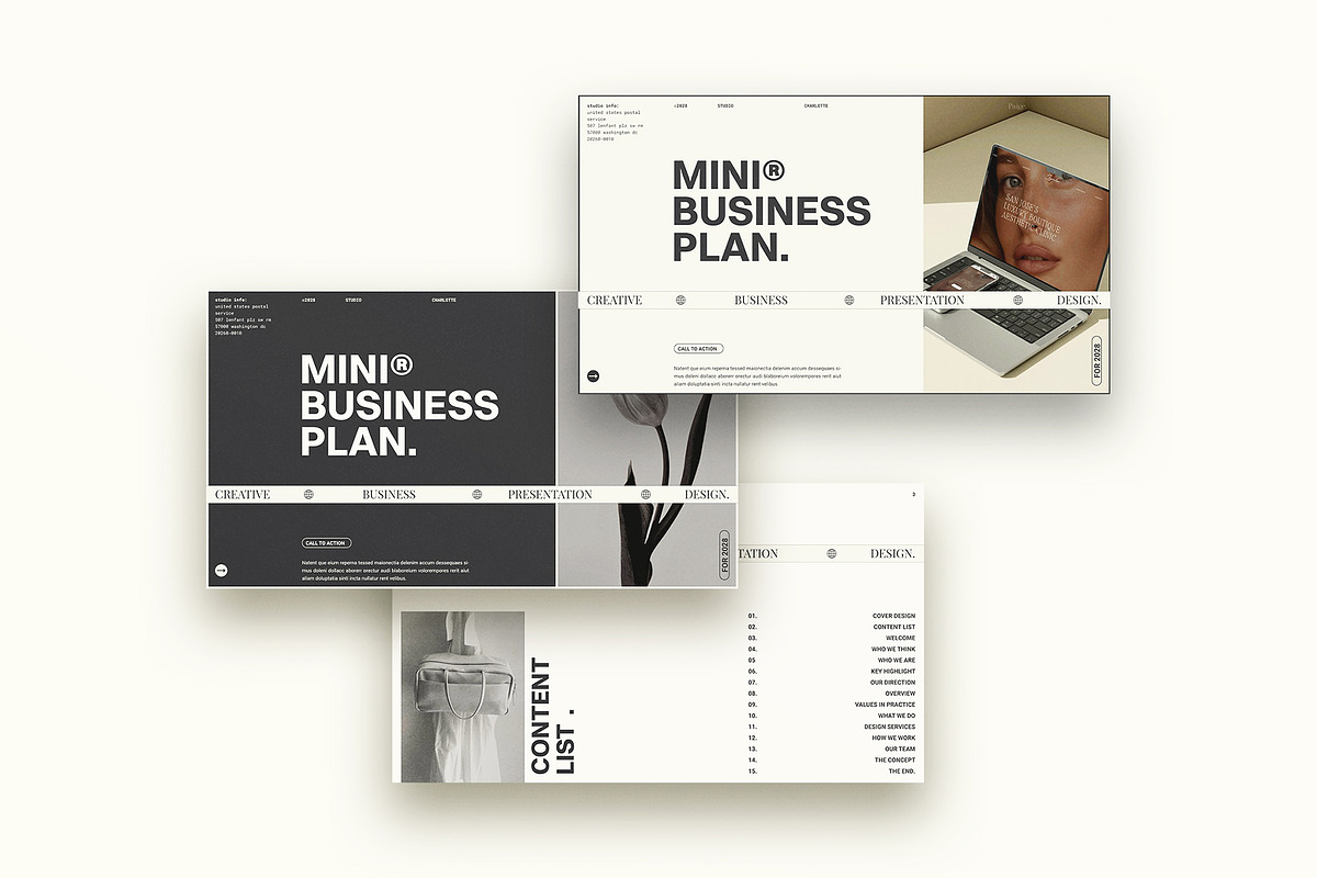 Business Plan Presentation Template, a Presentation Template by Studio Monova (Photo 8 of 13)