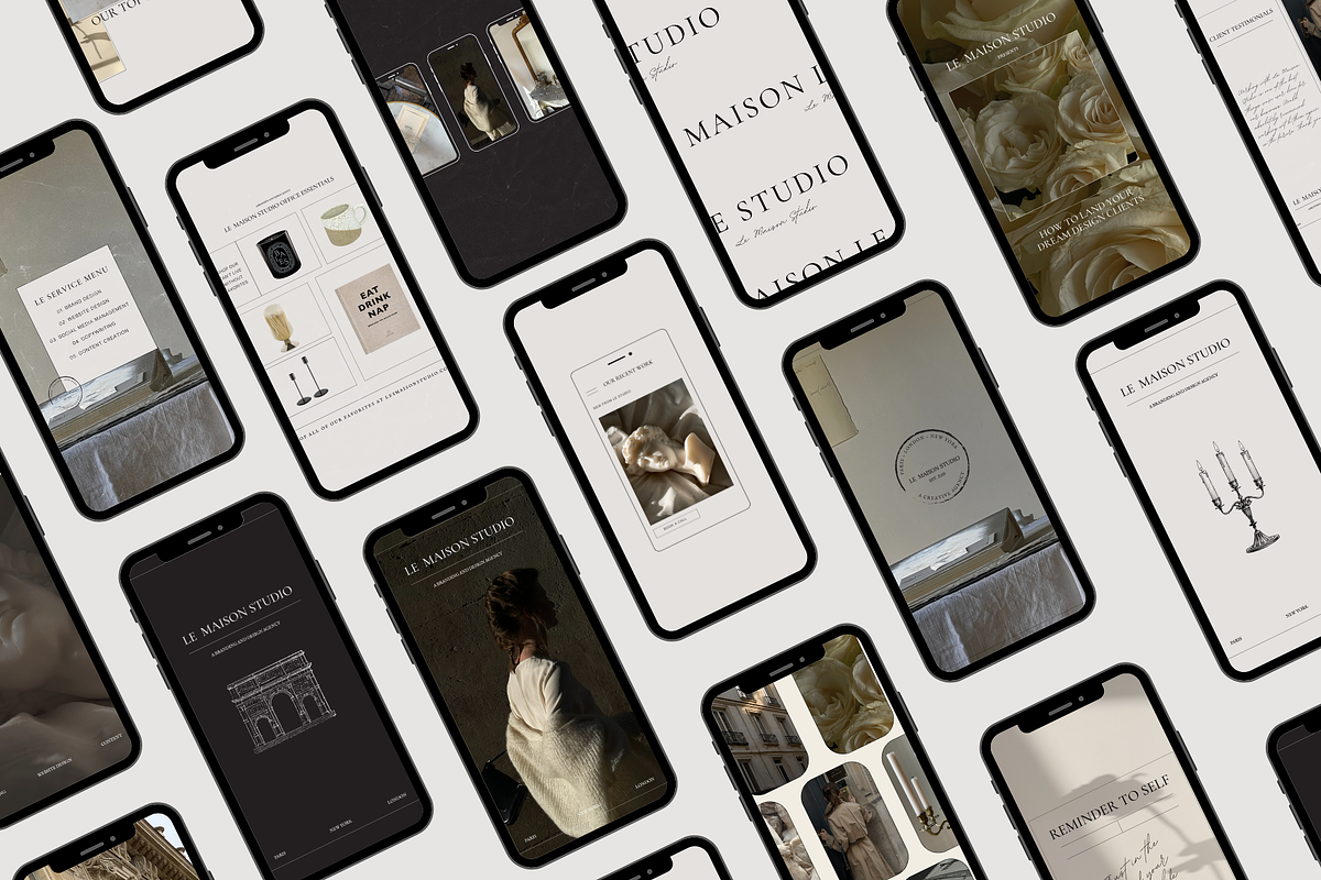 Parisian Canva Social Media Template, a Social Media Template by Le Maison Bohem (Photo 6 of 11)