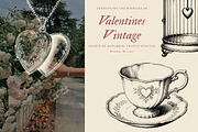 Valentines vintage Love Doodles, an Object Graphic by digital.incubator.yum (Thumbnail 1 of 3)