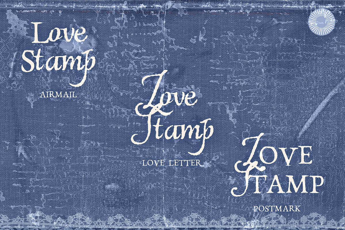 Love Stamp - Vintage Love Lettering, a Serif Font by Setara Langit CreativeStd (Photo 5 of 11)