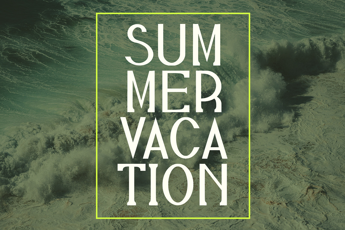 Lumidtz Sans Serif Display Font, a Sans Serif Font by Maulana Creative (Photo 7 of 7)