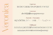 Veronica | Chic Serif Display Font, a Serif Font by Monterey Studio (Thumbnail 3 of 7)