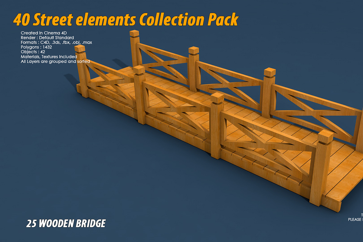 40 Street elements Collection Pack, an Architecture 3D Model by multimedia4ds (Photo 50 of 70)