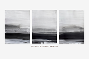 Black abstract modern painting, a Texture Illustration by identity.ART (Thumbnail 4 of 8)