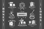 18 Honey Logos Templates, a Branding & Logo Template by Art Design (Thumbnail 7 of 19)