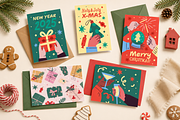 Christmas Decor Clipart, a Seasonal Illustration by Anna Studio (Thumbnail 3 of 12)