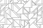Monochrome Triangle Patterns, a Pattern Graphic by Gudiny (Thumbnail 3 of 11)