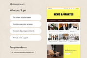 Squarespace Template: Launch Day, a Squarespace Template by Applet Studio (Thumbnail 3 of 6)
