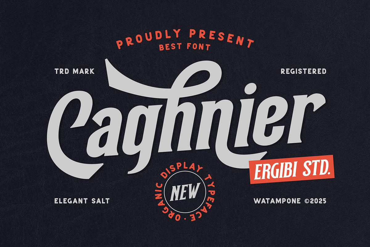 Caghnier - Display Serif, a Serif Font by ErgibiStudio (Photo 1 of 10)