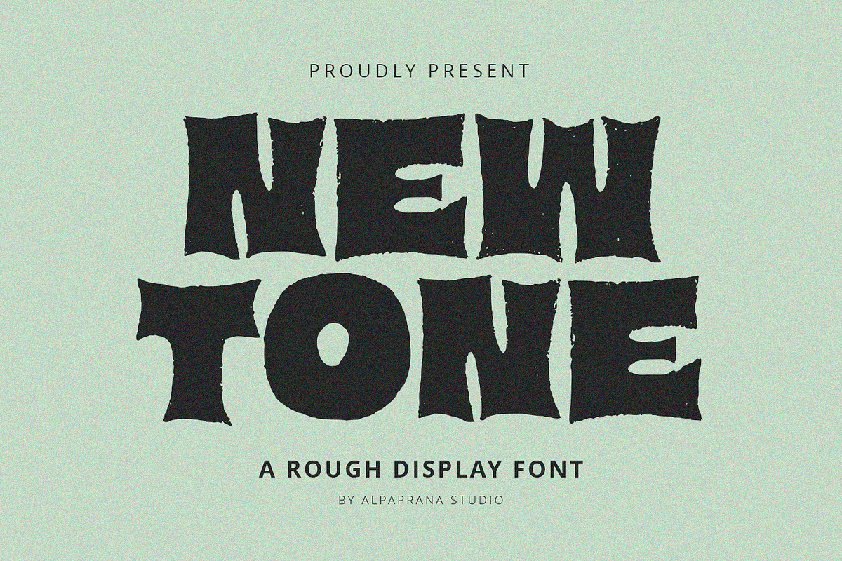 New Tone - Display Font, a Handwritten Font by Alpaprana (Photo 1 of 10)