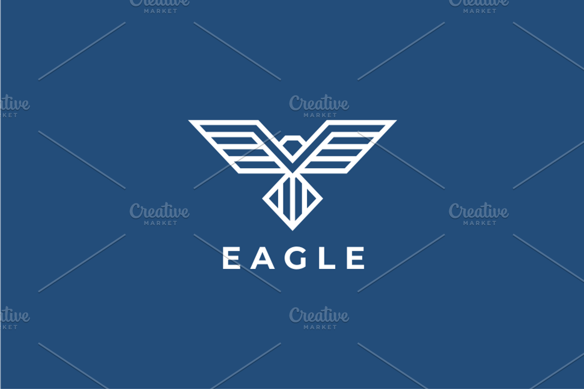 Geometric Eagle Logo, a Branding & Logo Template by yopie (Photo 1 of 3)