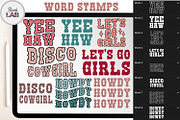 Disco Cowgirl Procreate Set, a Brushes & More by Brush Lab (Thumbnail 7 of 8)