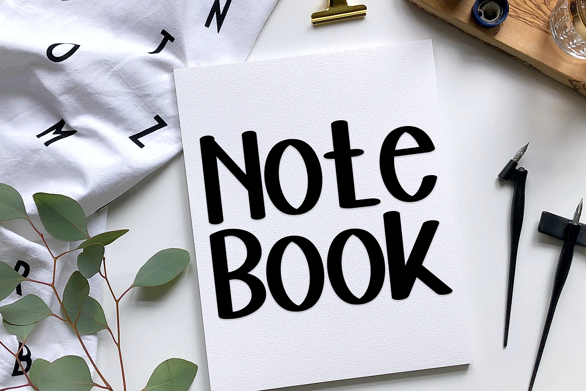 Planner School, a Serif Font by FreshTypeINK (Photo 7 of 7)