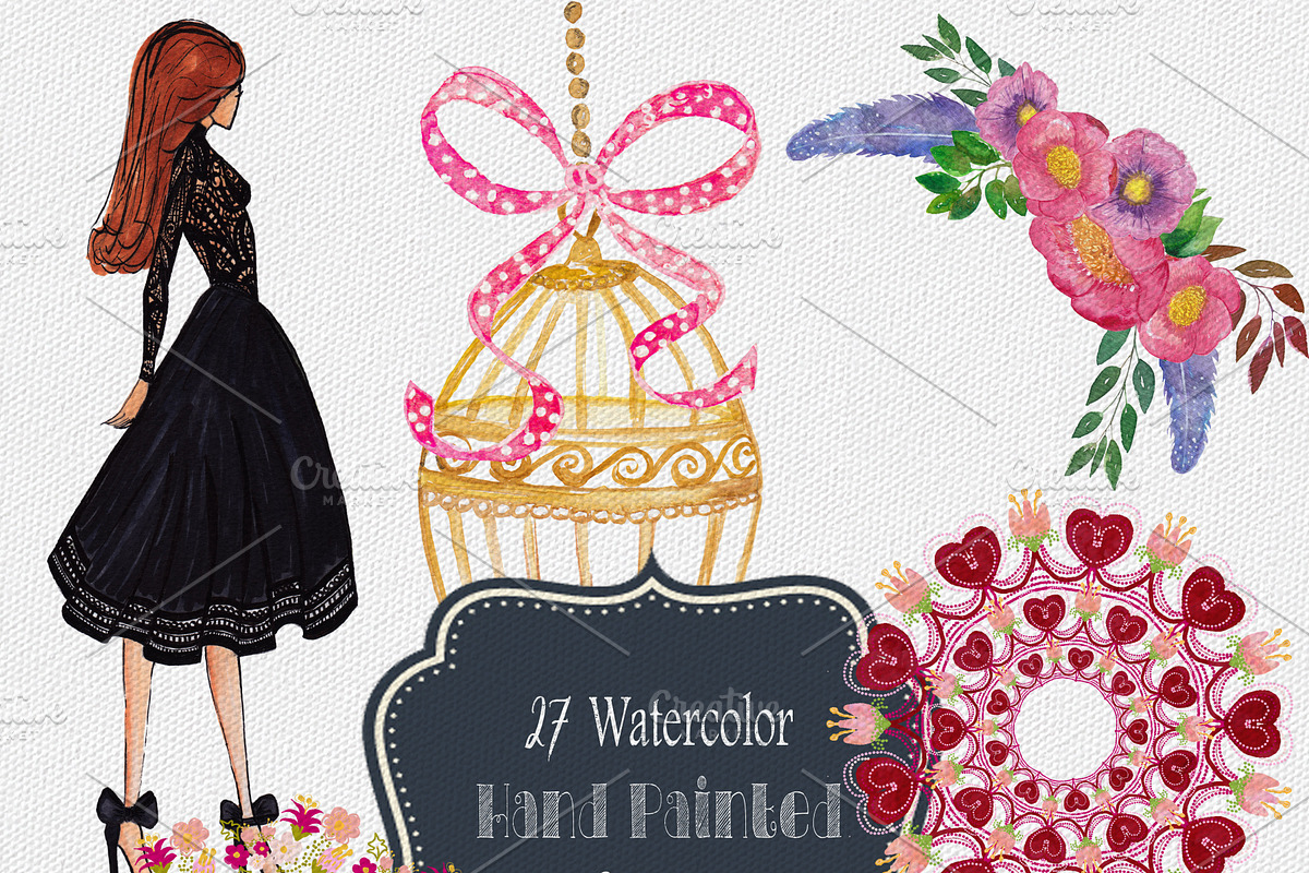 Valentine Clipart, an Illustration by My Creative Atelier (Photo 3 of 5)