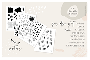 Abstract Art | Collection, an Object Illustration by Inky Jar Design Studio (Thumbnail 6 of 8)