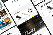Athlor – Sports Website Figma UI Kit, an UI Kit Template by TNCFlow (Thumbnail 4 of 5)