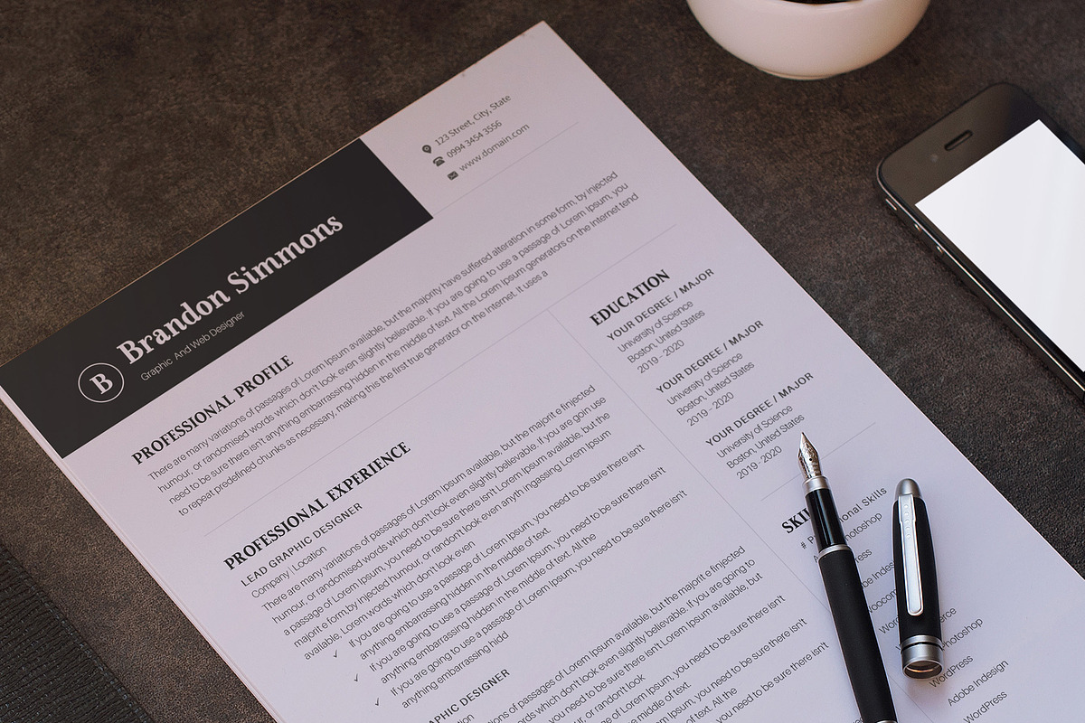 Resume, a Resume Template by paulresume (Photo 5 of 5)