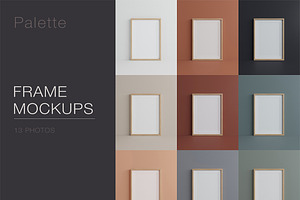 Frame Mockup Kit Palette
