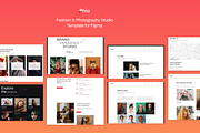 Phio - Fashion Photography Template, an UI Kit Template by YoArts (Thumbnail 2 of 4)