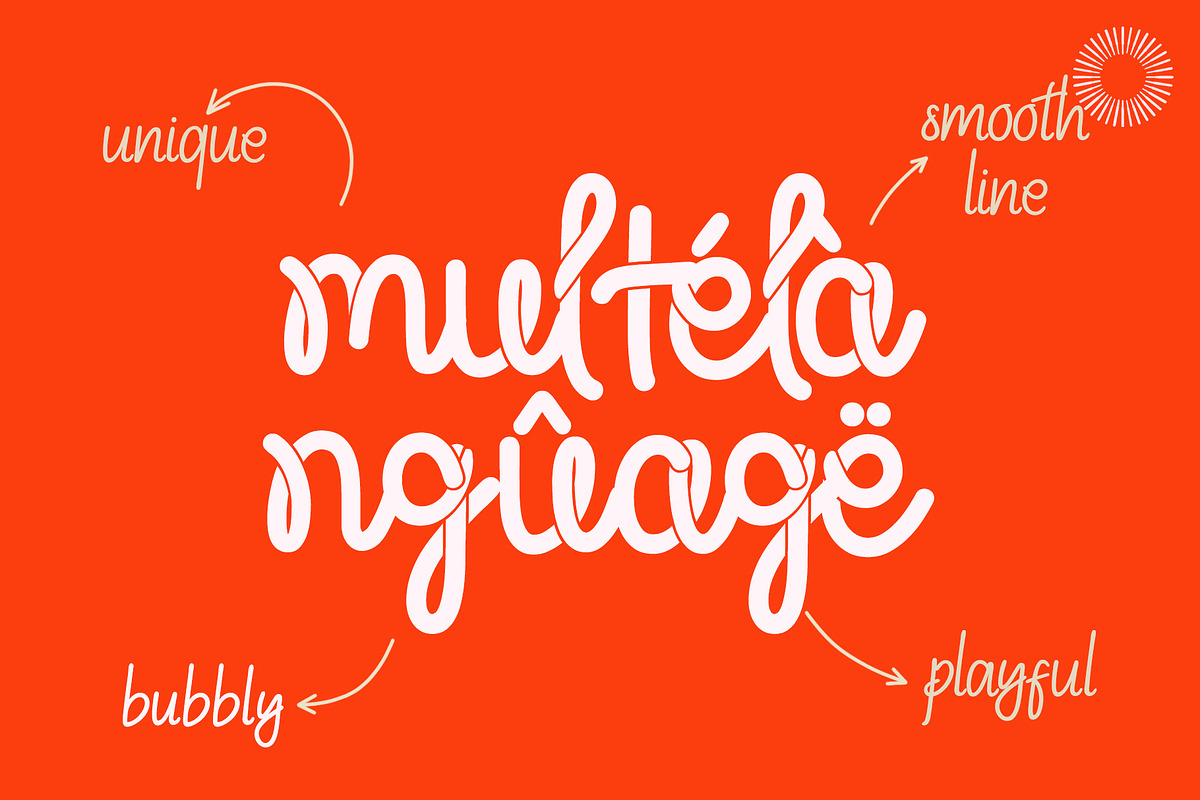 Skobie - Sweet and Bubbly, a Script Font by Setara Langit CreativeStd (Photo 6 of 9)