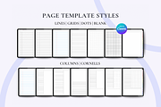 Digital Notebook Planner Printable, a Templates & Theme by LumusStudio (Thumbnail 3 of 6)