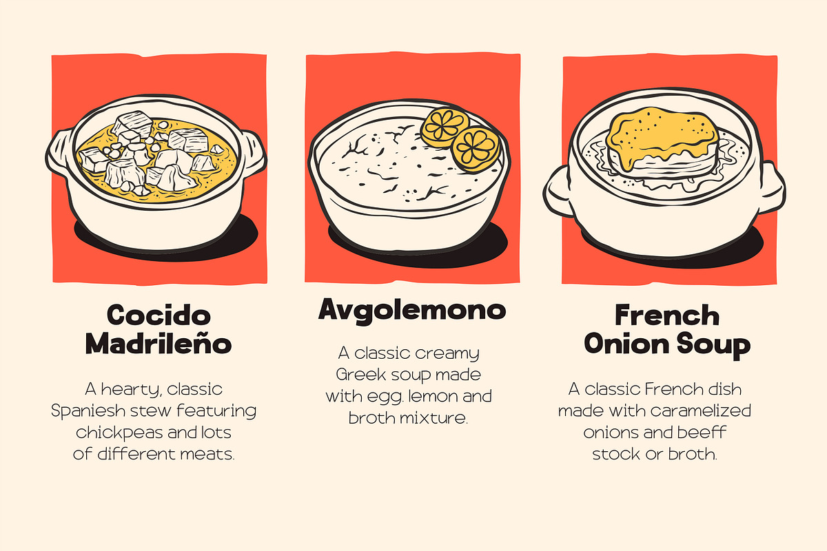 Souprice - Retro Playful Typeface, a Handwritten Font by Graptail (Photo 9 of 18)