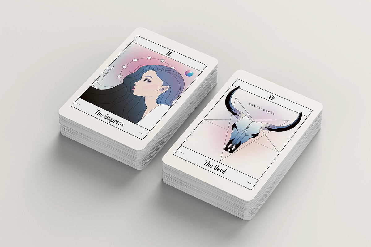 Tarot Card Templates- Major Arcana, an Illustration by Polar Vectors (Photo 10 of 13)