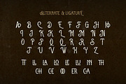 Architoria - Vintage Victorian Font, a Blackletter Font by Bale Type (Thumbnail 10 of 10)