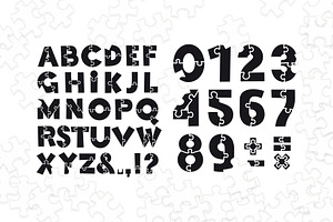 Puzzle Font Otf.