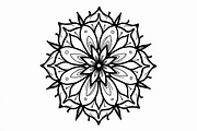 Mandala Pattern Coloring Bundle, an Illustration by Gfx_Store (Thumbnail 3 of 11)