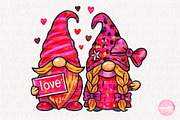 Valentine's Day Gnomies Png, an Illustration by CreationArt (Thumbnail 6 of 6)