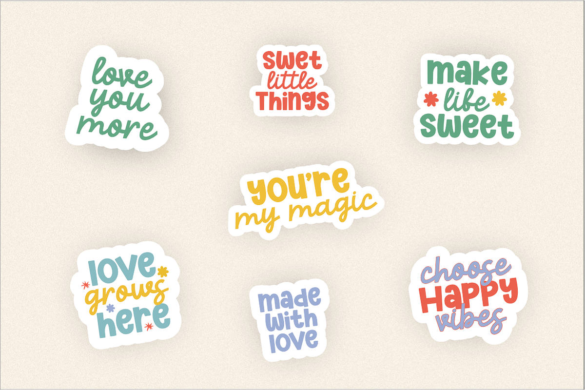 Dreams Honey - Handwritten Font Duo, a Handwritten Font by SaktiAvellin (Photo 7 of 9)
