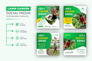 Lawn Garden Care Social Media post, a Social Media Template by Mk_Studio (Thumbnail 1 of 5)