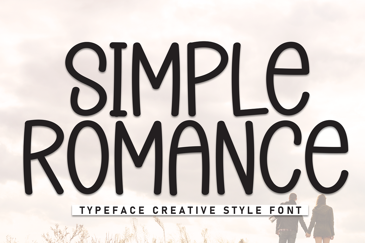 Simple Romance | Script Font, a Script Font by Scratchones (Photo 1 of 8)