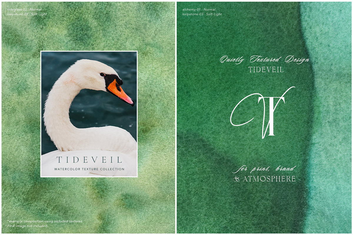Tideveil - Watercolor Textures, a Texture Graphic by alonahaidash (Photo 6 of 12)