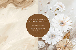 Floral Oil Backgrounds II