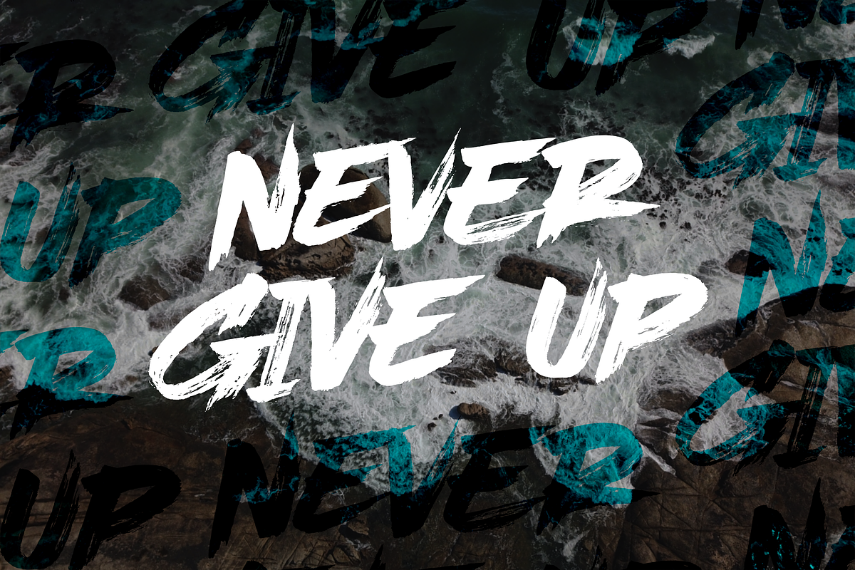 Hardley Brush x Rocky (font duo), a Handwritten Font by Negara Studio (Photo 2 of 12)