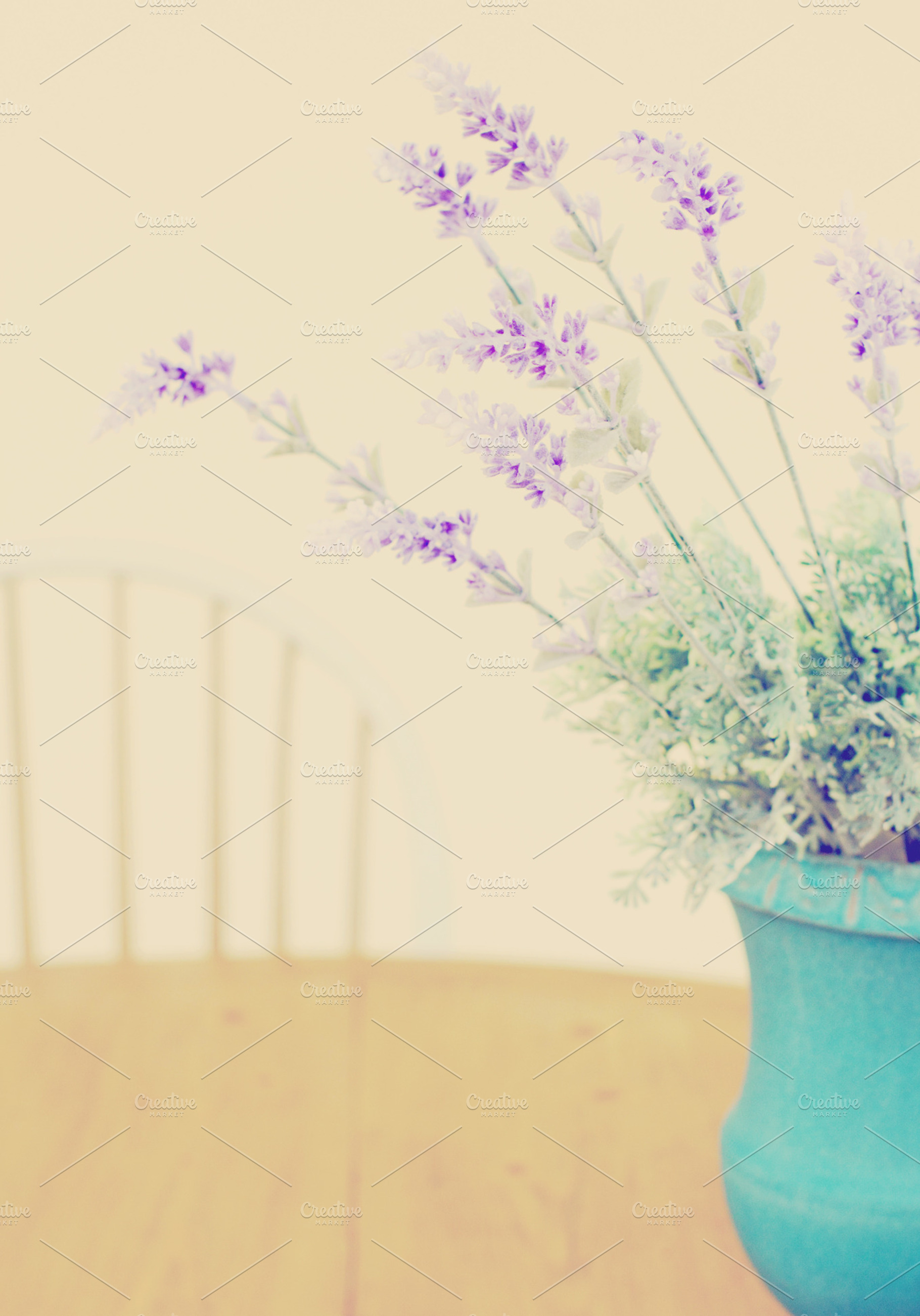 Beautiful flowers on the table