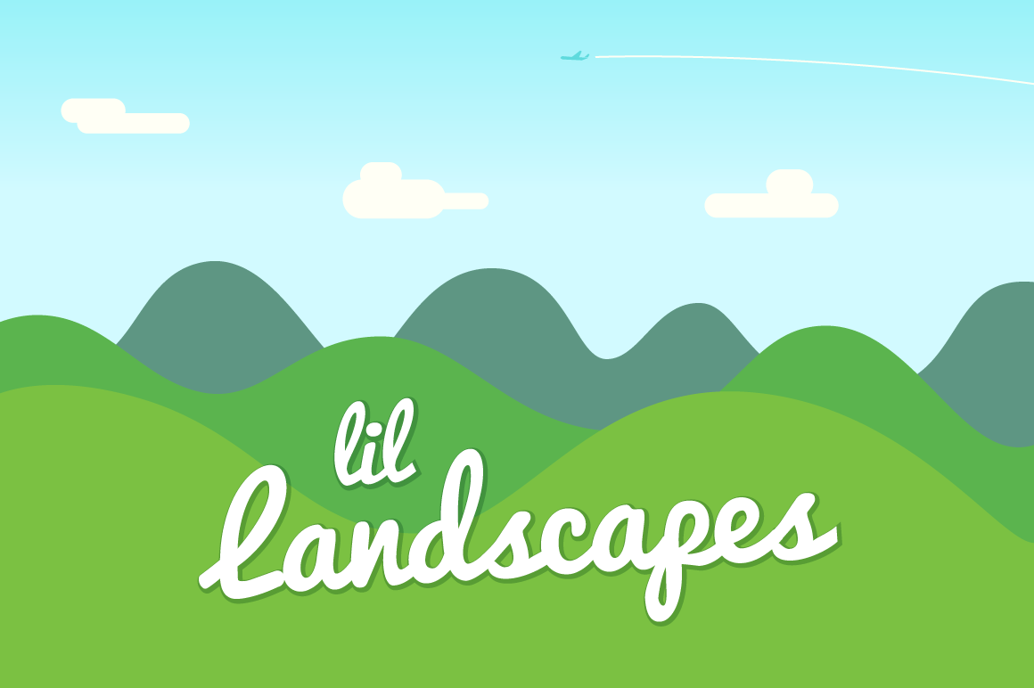 Lil Landscapes, an Illustration by Lil Squid