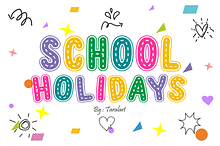 School Holidays - Playful Font